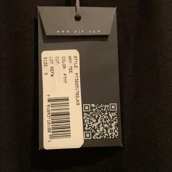 PJK s/s layered animal print T-shirt NWT - Picture 3 of 5